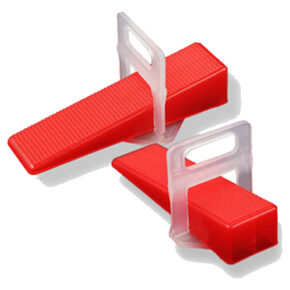 Tile Leveling Clips and Wedges